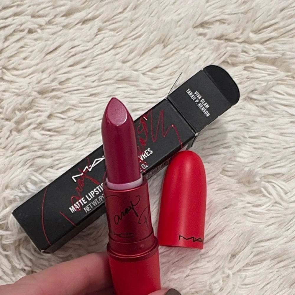 Viva glam Taraji P Henson MAC Cosmetics Matte Lipstick